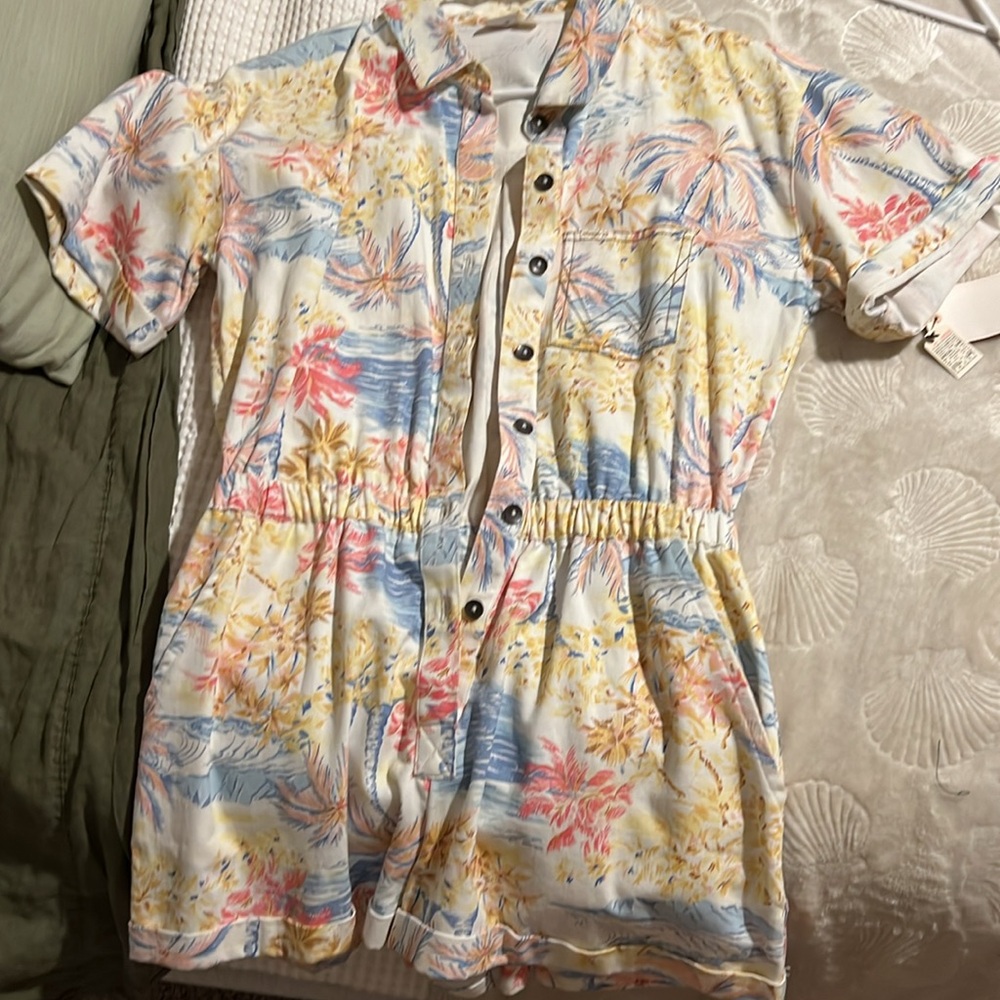 NWT Billabong X Wrangler Cali Sun Romper - Picture 9 of 12